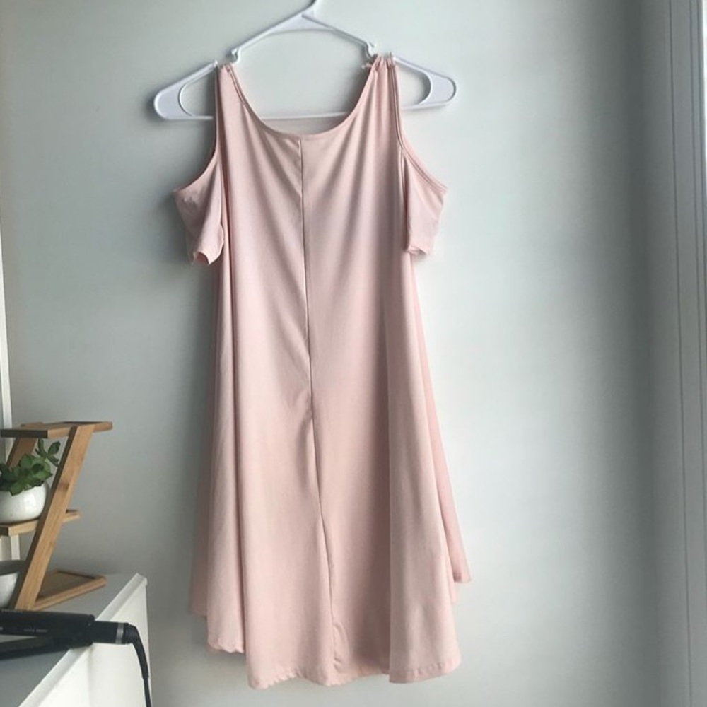 Pink basic dress - Picture 1 of 4